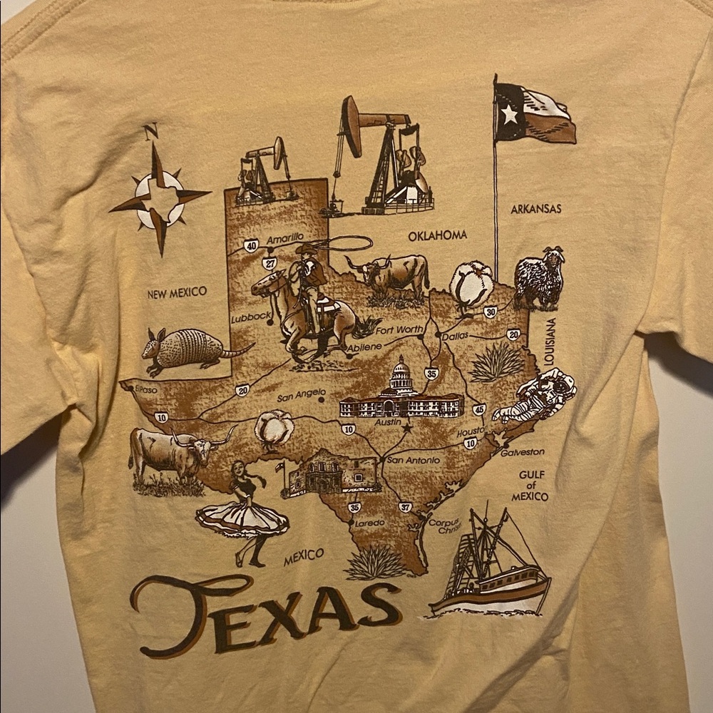 Vintage Gildan Graphic Texas tee